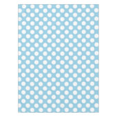 Nappe Pois Bleus, Motif Pointe Polka, Points, Pointe (Devant)
