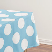 Nappe Pois Bleus, Motif Pointe Polka, Points, Pointe (In Situ)