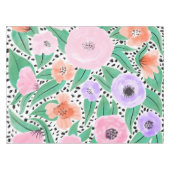 Nappe Pois d'aquarelle rouge violet (Devant (Horizontal))