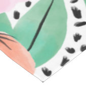 Nappe Pois d'aquarelle rouge violet (Angle)