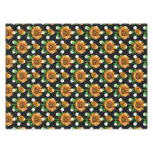 Nappe Pois de fleurs de tournesol (Devant (Horizontal))