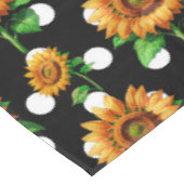 Nappe Pois de fleurs de tournesol (Angle)