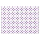 Nappe Pois de lavande sur blanc (Devant (Horizontal))