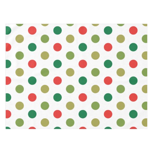 Nappe Pois de Noël (Devant (Horizontal))