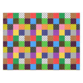 Nappe Pois de surfaces composées multicolores (Devant (Horizontal))