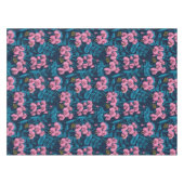 Nappe Pois doux et bourdons, rose et bleu (Devant (Horizontal))