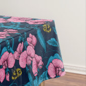 Nappe Pois doux et bourdons, rose et bleu (In Situ)