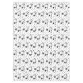 Nappe Pois et pois 2 - Noir et blanc (Devant)
