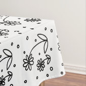 Nappe Pois et pois 2 - Noir et blanc (In Situ)