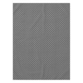 Nappe pois gris, rouge, gris, gris et blanc, rétro (Devant)