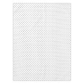 Nappe Pois moderne chic noir blanc Motif (Devant)
