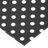 Nappe Pois noir et blanc (Angle)