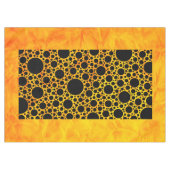 Nappe Pois noir + votre couleur arrière - plan (Devant (Horizontal))