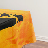 Nappe Pois noir + votre couleur arrière - plan (In Situ)