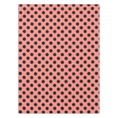 Nappe Pois noirs à la pêche (Devant)