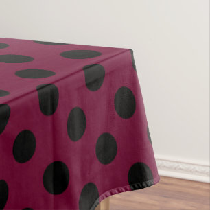 Nappe Pois noirs en Bourgogne
