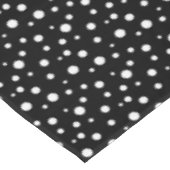 Nappe Pois noirs et blancs (Angle)