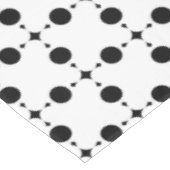 Nappe Pois noirs, Motif à points Polka, points, pointill (Angle)