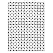 Nappe Pois noirs, Motif à points Polka, points, pointill (Devant)