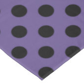 Nappe Pois noirs sur ultra violet (Angle)
