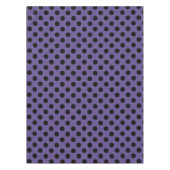 Nappe Pois noirs sur ultra violet (Devant)