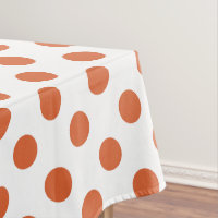 pois orange brûlés