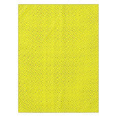 Nappe POIS PRIMAIRE JAUNE-52x70 TABLECLOTH (Devant)