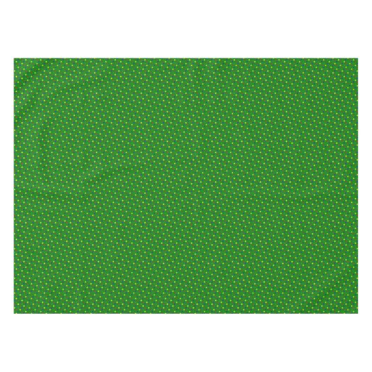 Nappe POIS PRIMAIRE VERT-52x70 TABLECLOTH (Devant (Horizontal))