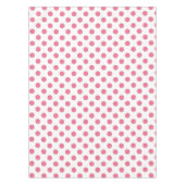 Nappe Pois rose et blanc (Devant)