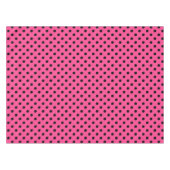 Nappe Pois roses et noirs (Devant (Horizontal))