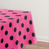Nappe Pois roses et noirs (In Situ)