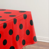 Nappe Pois rouge et noir (In Situ)