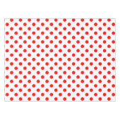 Nappe Pois rouges Arrière - plans blancs (Devant (Horizontal))