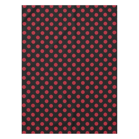 Nappe pois rouges et noirs (Devant)