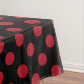 Nappe pois rouges et noirs (In Situ)