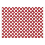 Nappe Pois rouges, Motif à points polka, points, pointil (Devant (Horizontal))