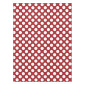 Nappe Pois rouges, Motif à points polka, points, pointil (Devant)