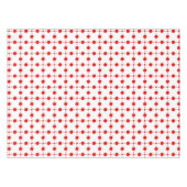 Nappe Pois rouges, Motif à points polka, points, pointil (Devant (Horizontal))