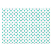 Nappe Pois turquoise (Devant (Horizontal))