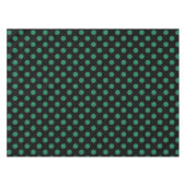 Nappe Pois vert et noir (Devant (Horizontal))