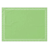 Nappe Pois verts et blancs (Devant (Horizontal))