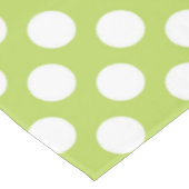 Nappe Pois verts, Motif à points Polka, points, pointill (Angle)