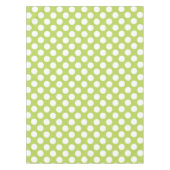 Nappe Pois verts, Motif à points Polka, points, pointill (Devant)