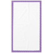 Nappe Pois violets et blancs (Devant)