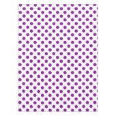 Nappe Pois violets et blancs (Devant)