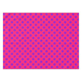 Nappe Pois violets sur cerise (Devant (Horizontal))
