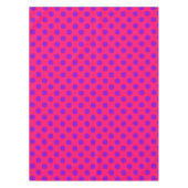 Nappe Pois violets sur cerise (Devant)