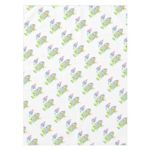 Nappe Poisson Ange Avec Parapluie
