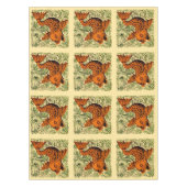 Nappe Poisson Antique Carrelage Ancien art (Devant)