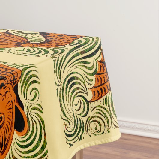 Nappe Poisson Antique Carrelage Ancien art (In Situ)